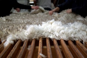 Chemical free superfine wool